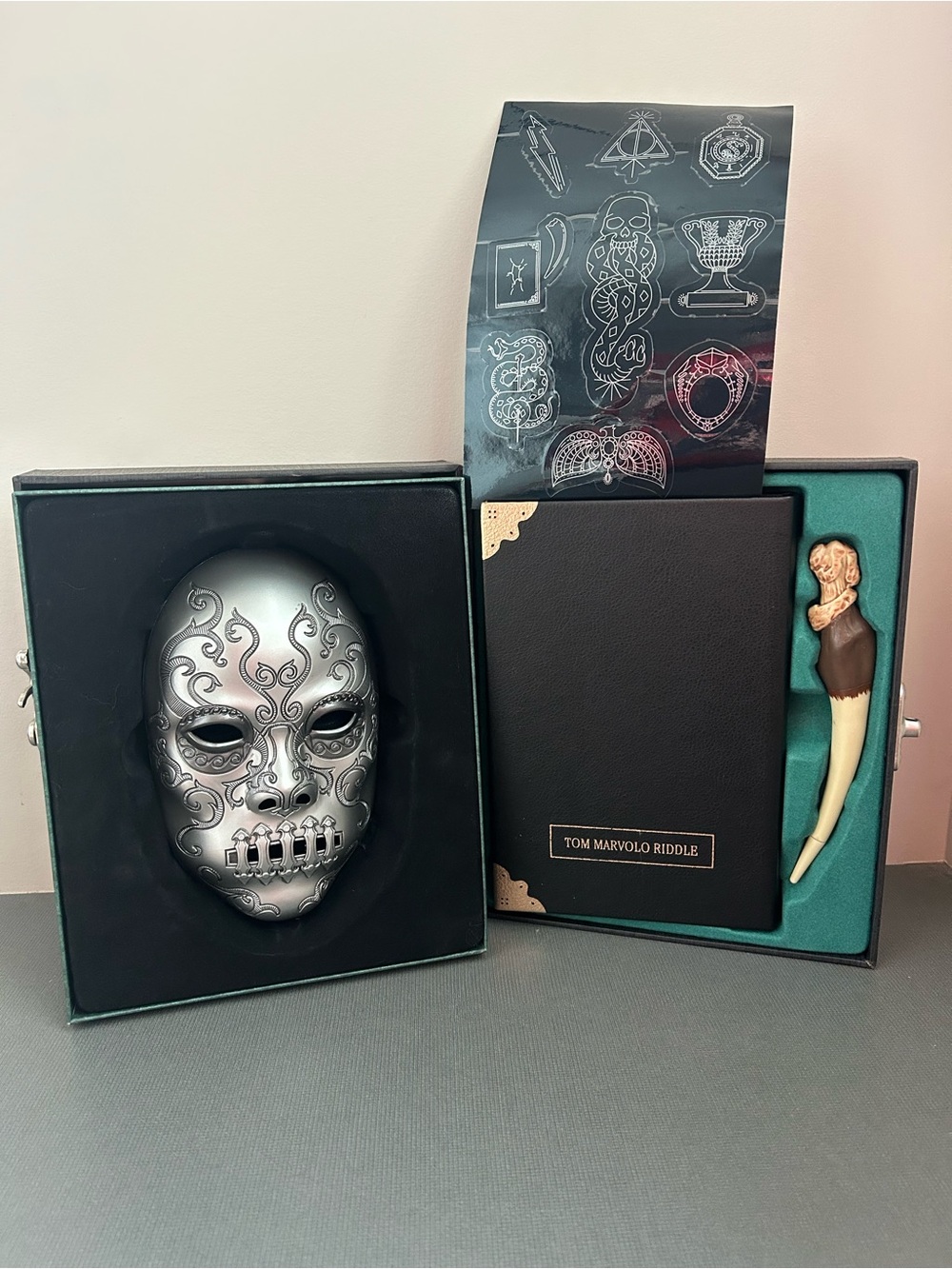 Harry Potter Dark Arts Collectible Set with Death Eater Mask & Tom Riddle Diary